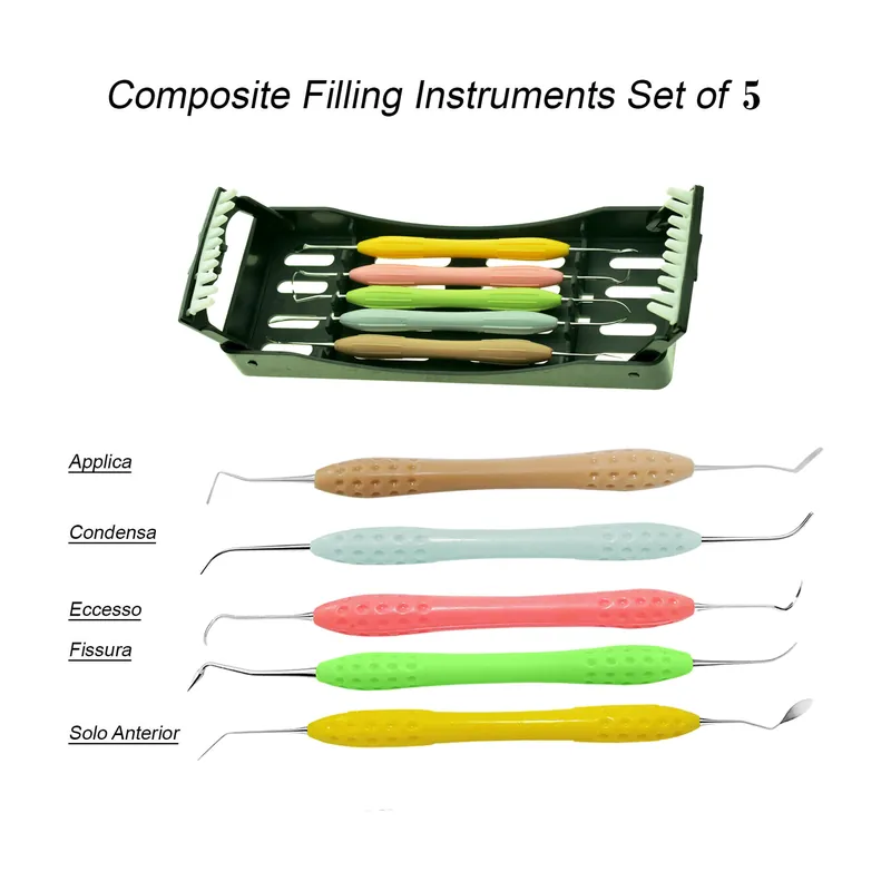 5pcs Composite Set Dot Grip Cassette