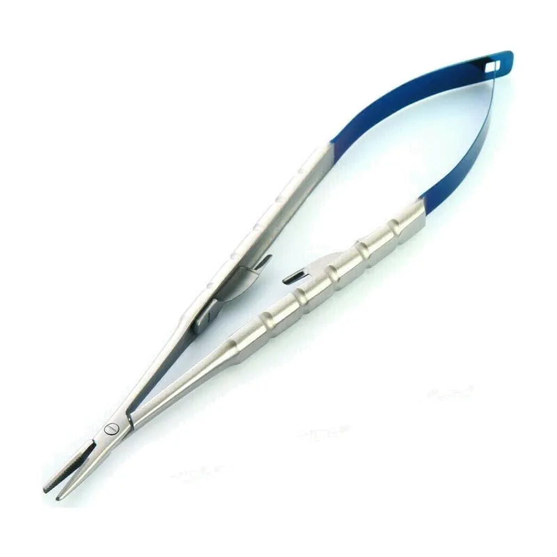Needle Holder STR 16cm Blue