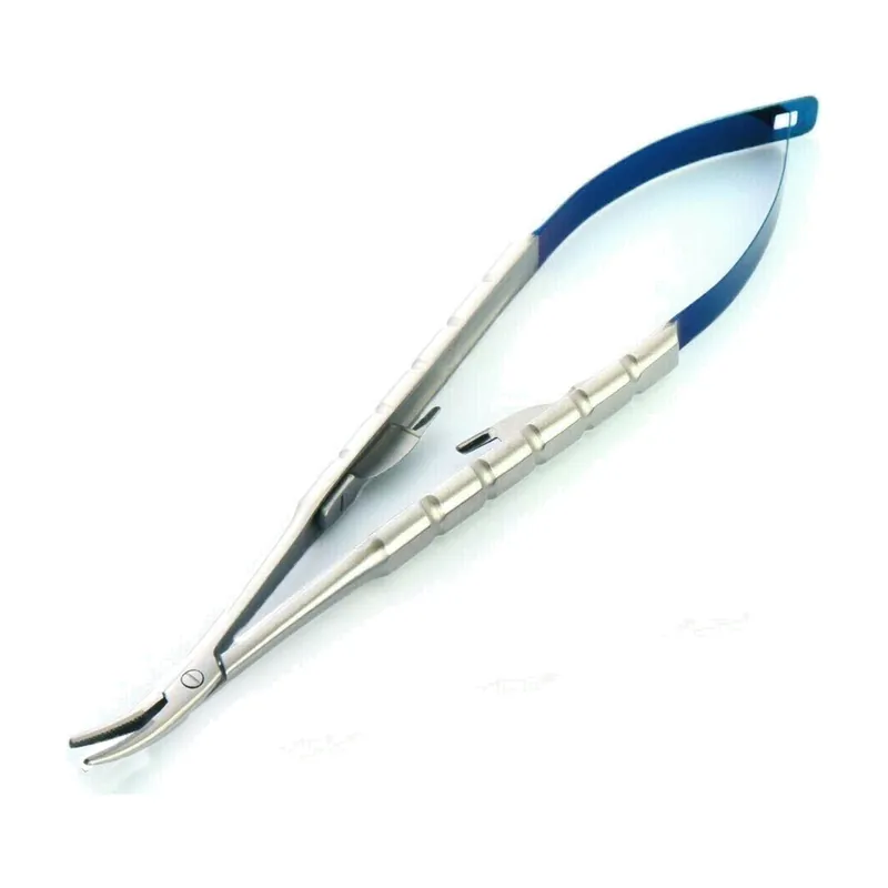 Dory Needle Holder CVD 18cm Blue