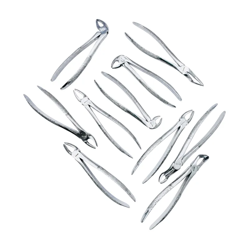 Extracting Forceps Set of 10 – Fig. 2, 7, 13, 17, 18, 22, 33, 51A, 67A, 79