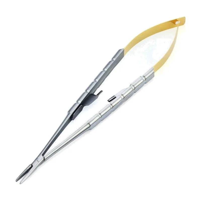 Needle Holder STR 21cm Gold