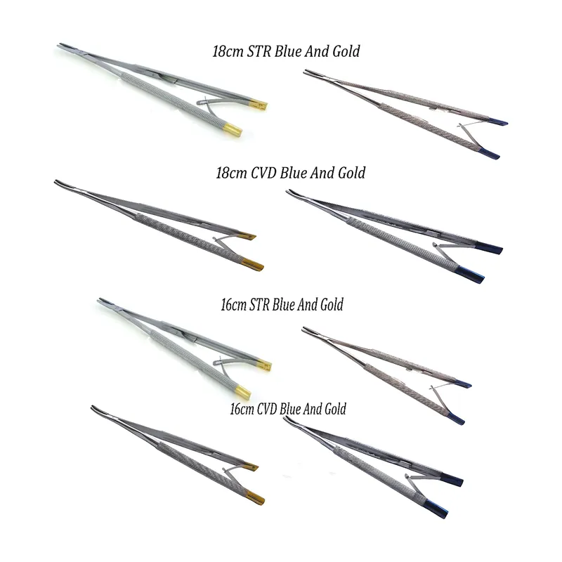 Tower Needle Holder 18cm CVD Gold