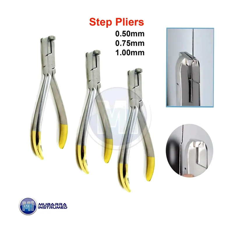 3pcs Step Plier Set
