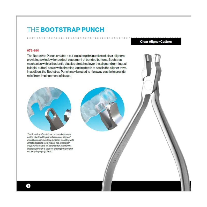 Bootstrap Punch Clear Aligner Cutter
