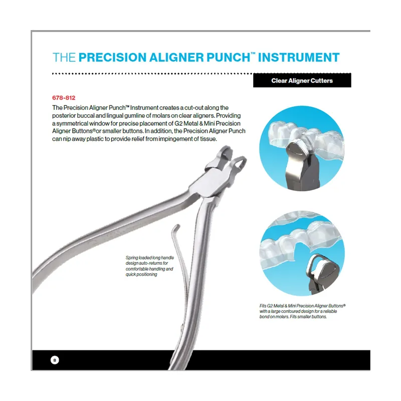 Precision Punch Clear Aligner Cutter