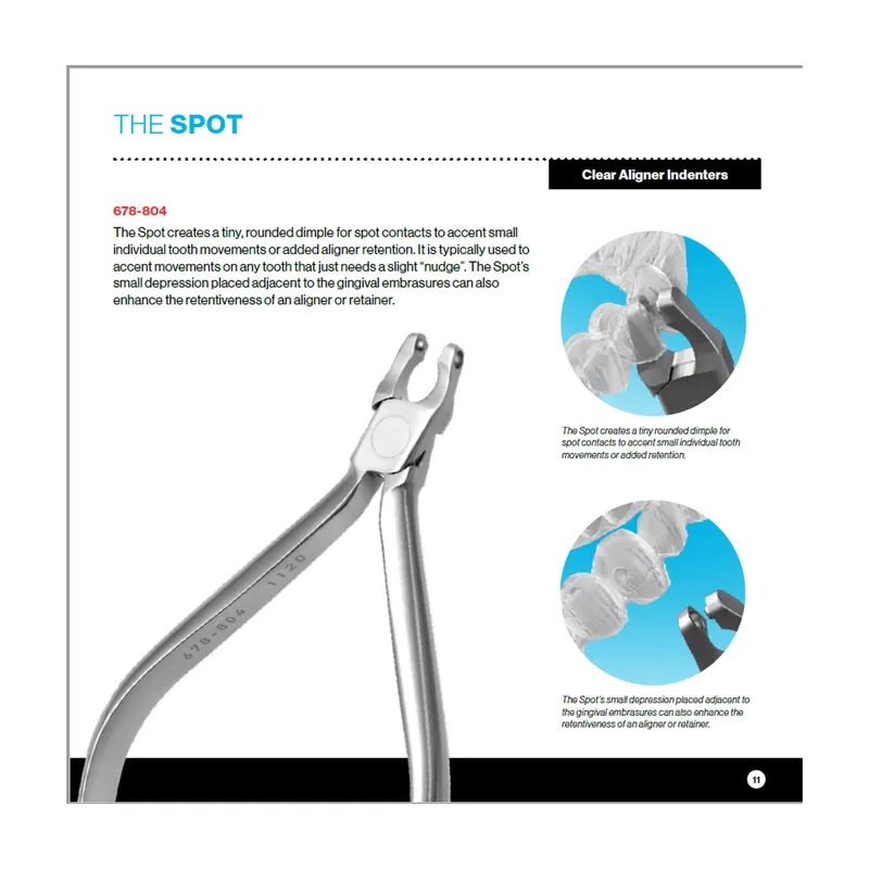 Spot Clear Aligner Plier