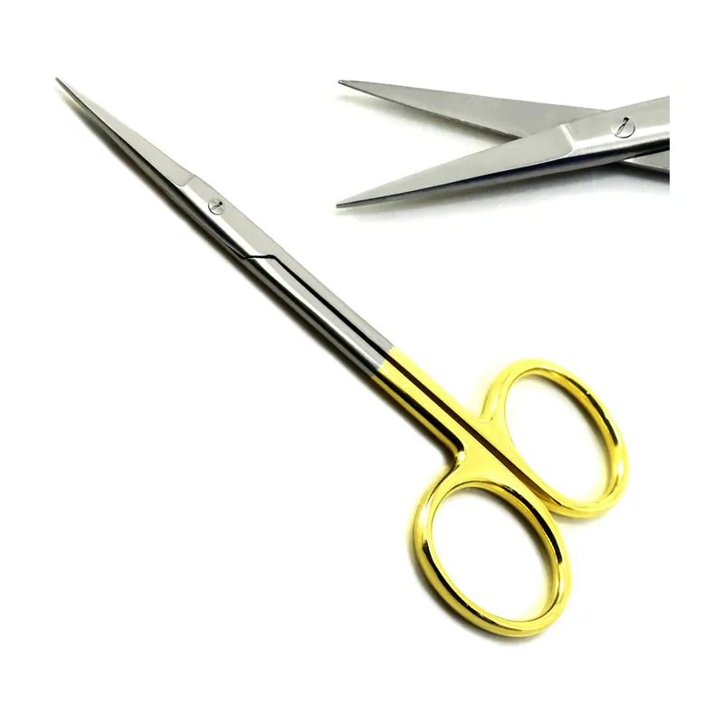 TC Iris Scissor Straight Gold