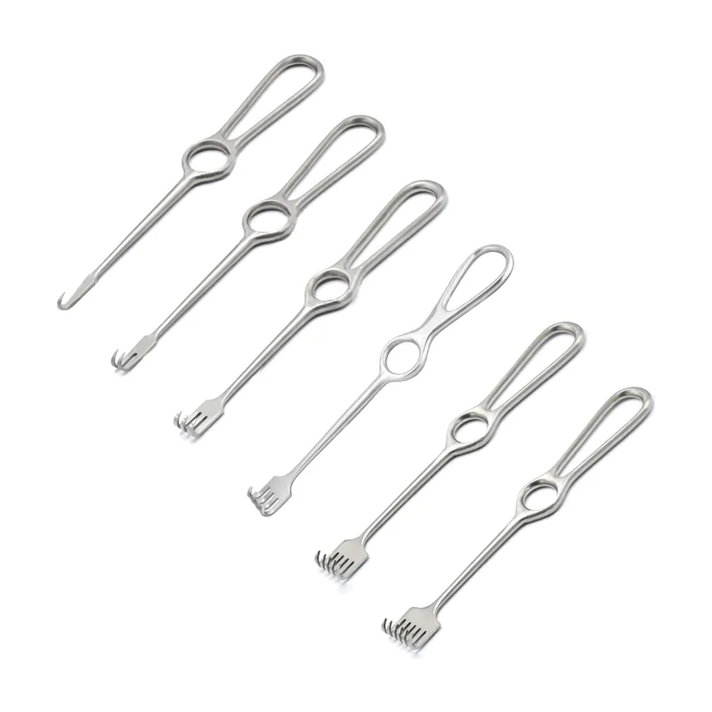 6pcs Volkmann Retractor Set Sharp
