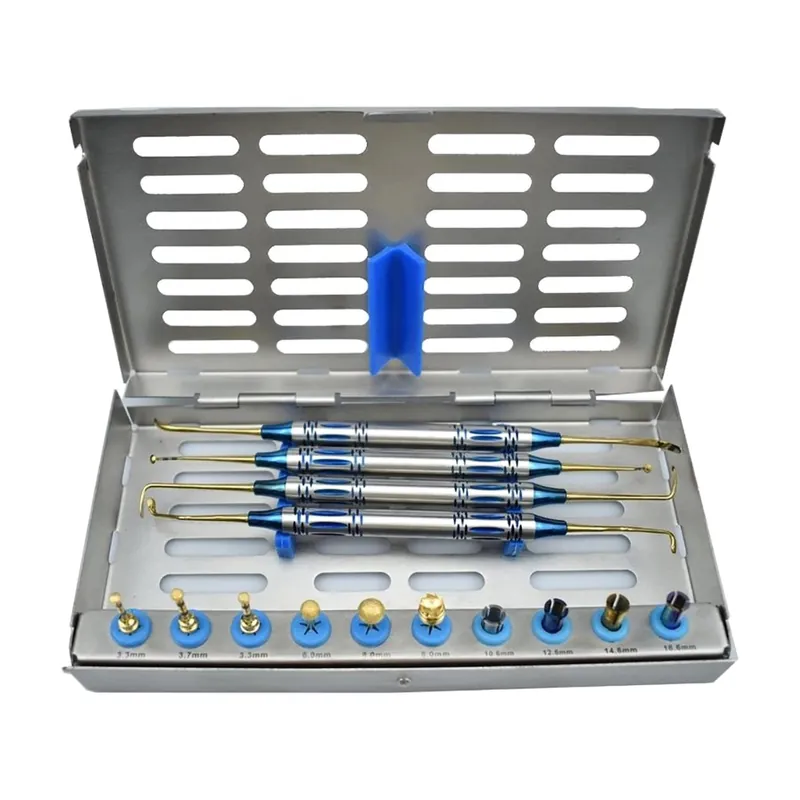 15pcs Diamond Lateral Approach Sinus With Stopper