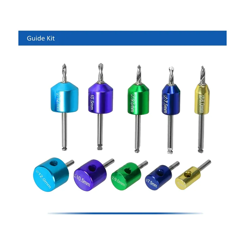 10pcs Guide & Positioning Drills & pins Set