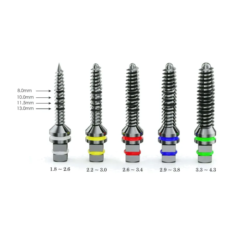 5pcs Bone Expander Screw Set Silver