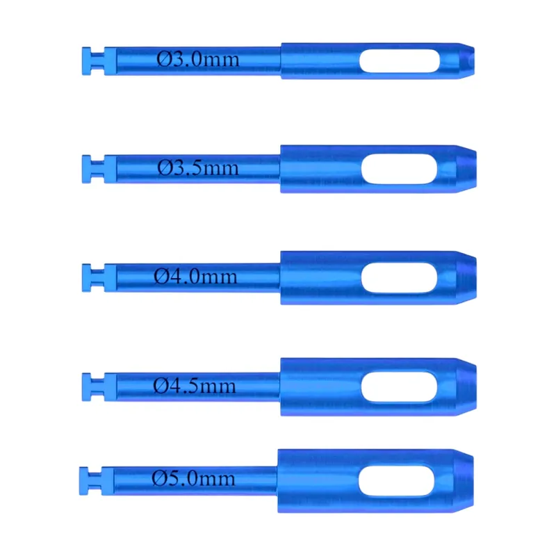 5pcs Blue Tissue Punch Set