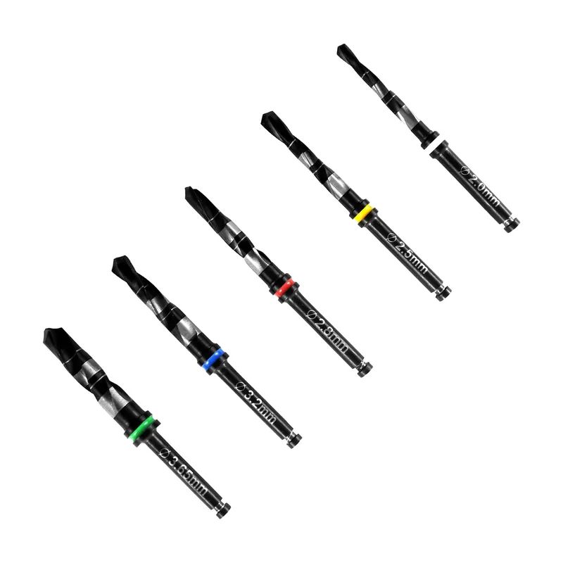 5pcs Universal Black Drills Set Long Marking