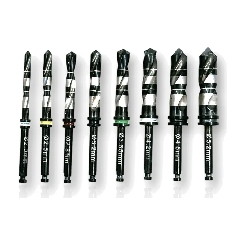 8pcs Universal Drills Set Long Marking