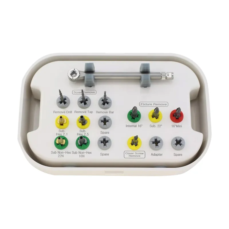 Implant Fixture Remover Kit With White Box