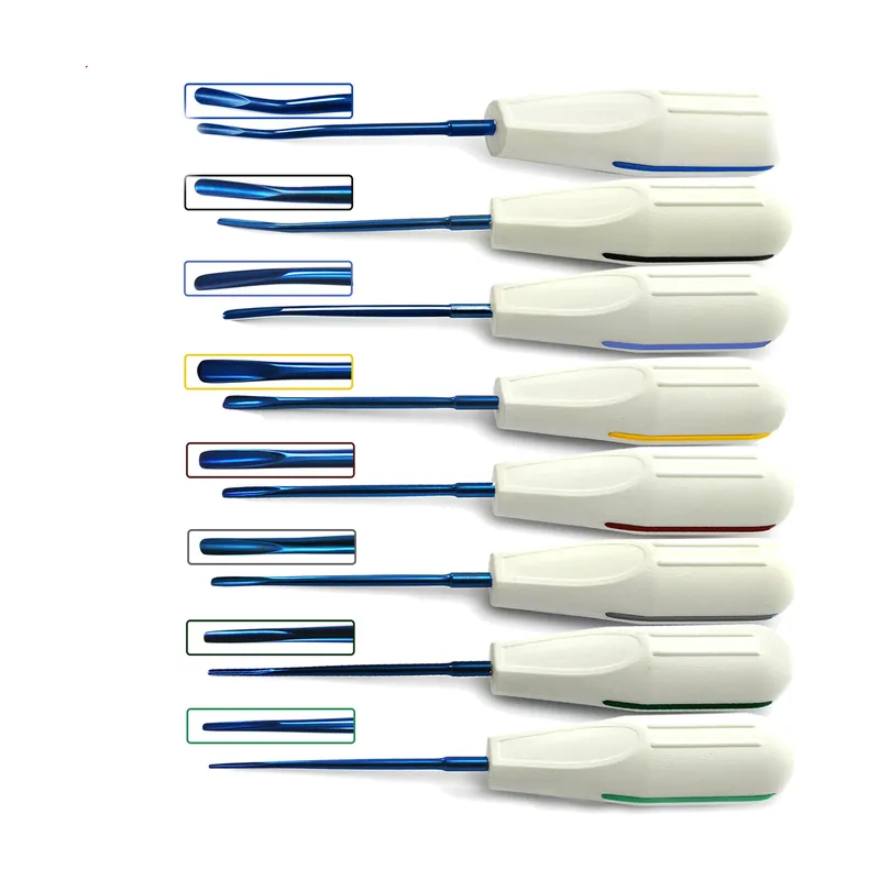 8pcs Luxating Elevator Set Blue