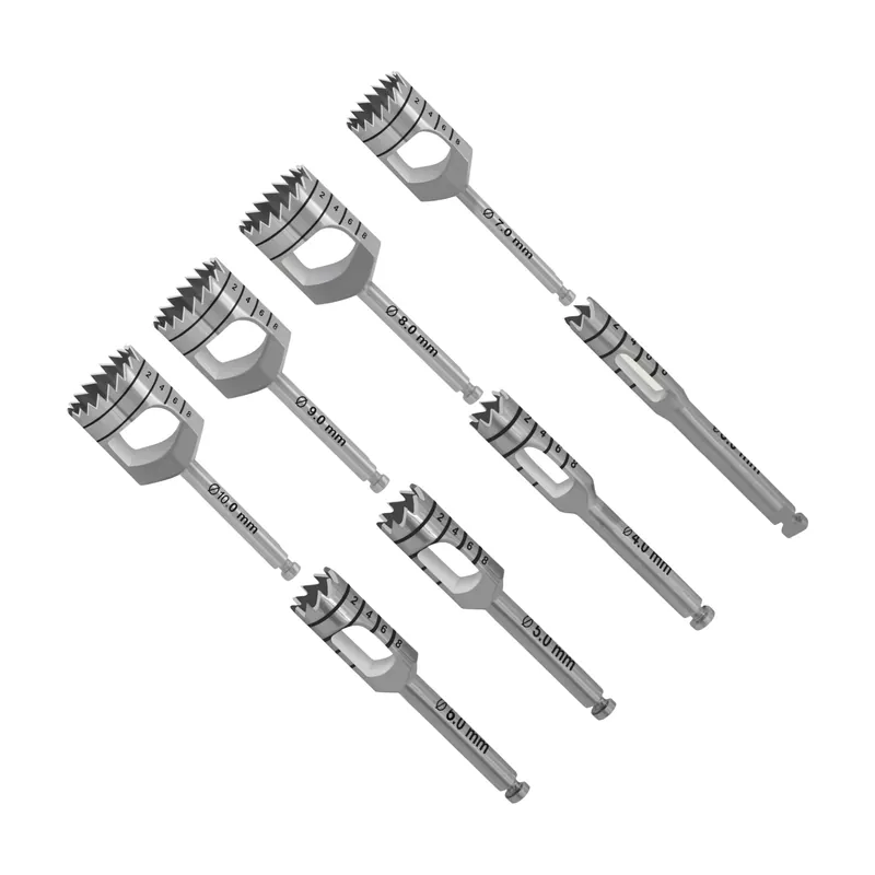 8pcs Trephine Set