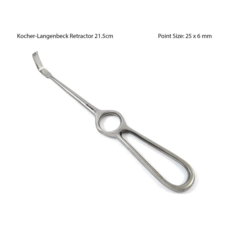 Retractor Kocher 2pcs 25 mm x 6 mm