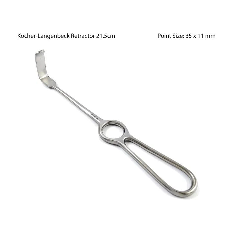 Retractor Kocher 2pcs 35 mm x 11 mm