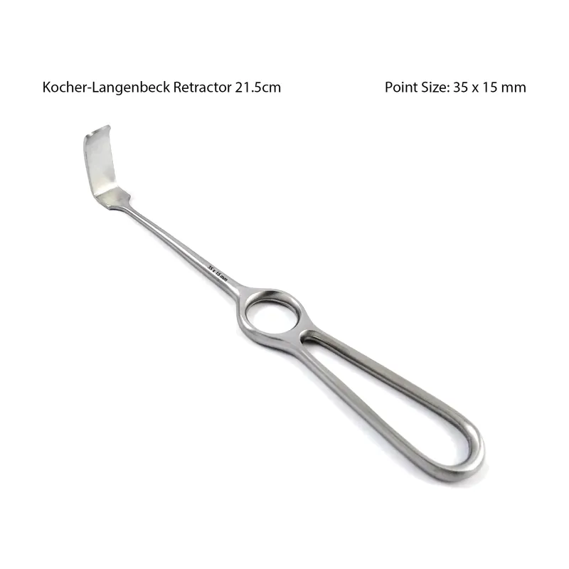 Retractor Kocher 2pcs 35 mm x 15 mm