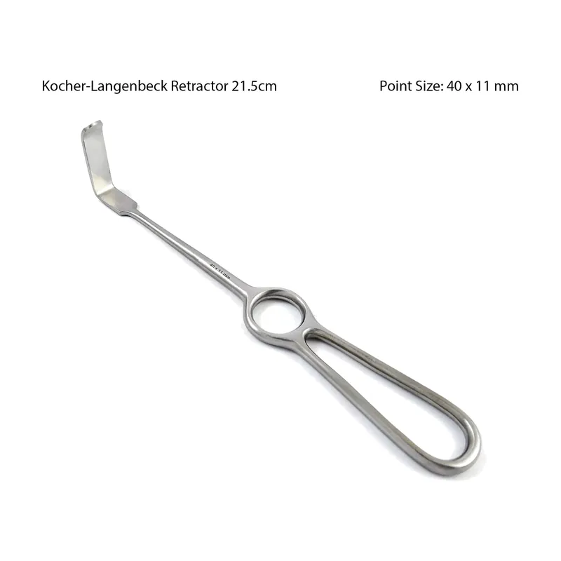 Retractor Kocher 2pcs 40 mm x 11 mm