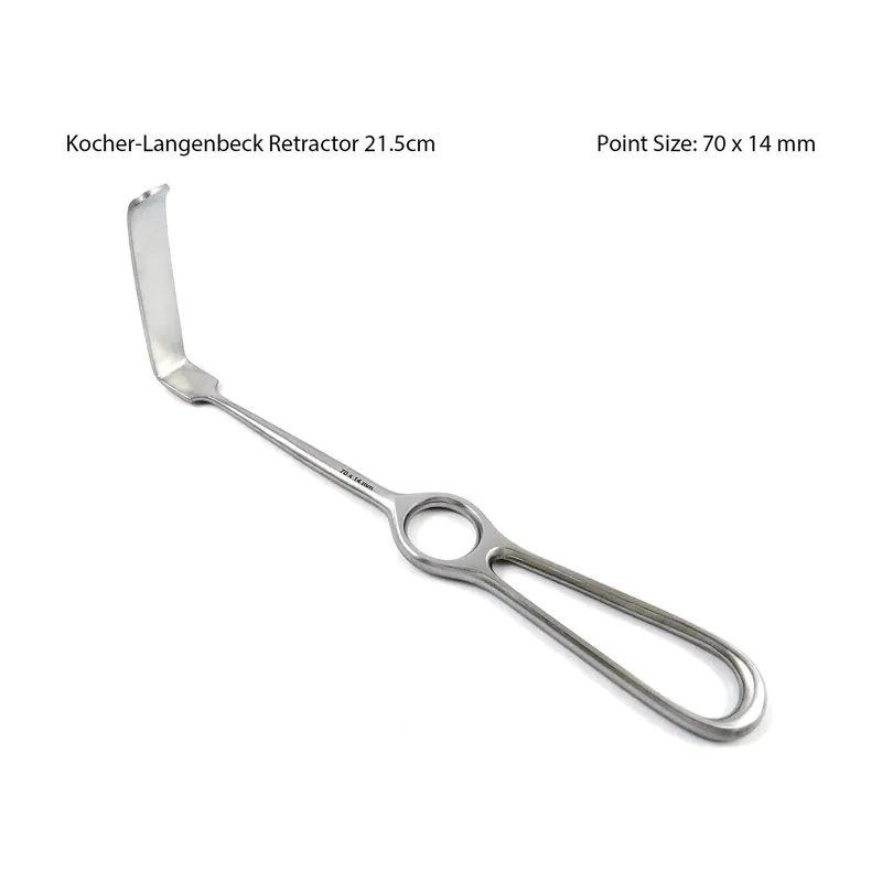 Retractor Kocher 2pcs 70 mm x 14 mm