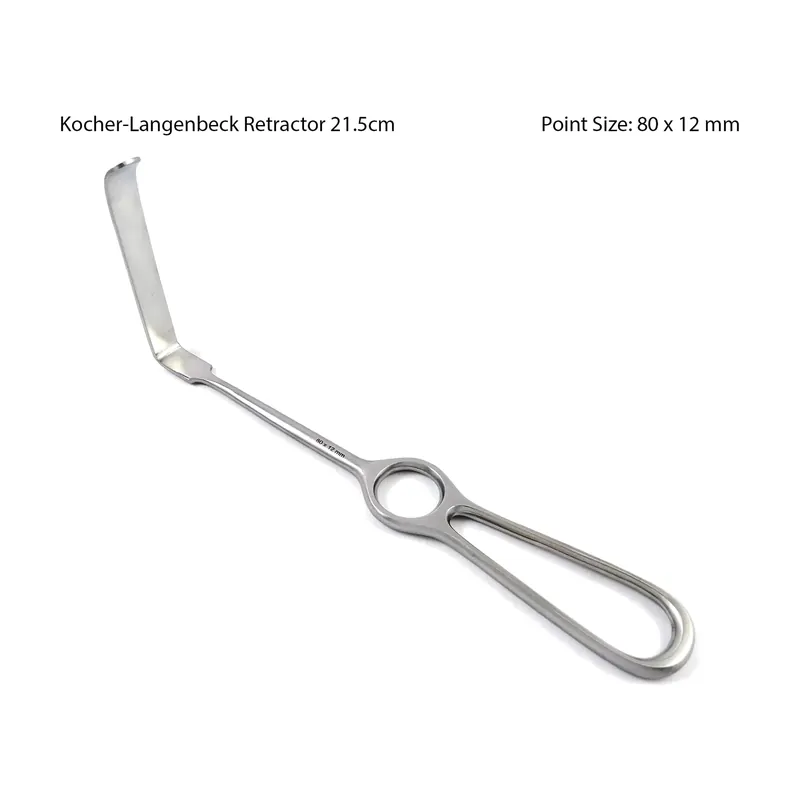 Retractor Kocher 2pcs 80 mm x 12 mm